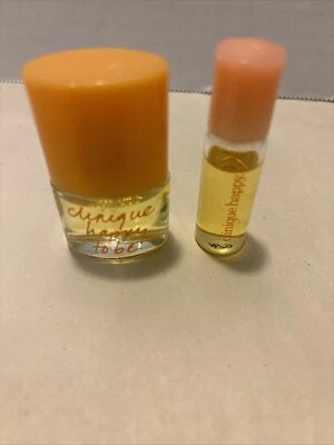 NUEVO Clinique Happy to Be Mini Perfume de Viaje Spray .14 Fl Oz/Clinique Happy Foto 1 de 3