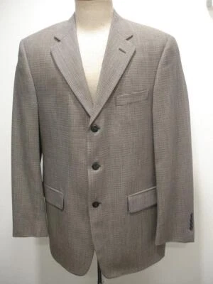 Men's 40R Pronto-Uomo Firenze Lanificio Italy 3-Button Suit Jacket Blazer Tweed - Image 1 of 4