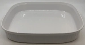 Cazuela de lasaña para asar blanca francesa Corning Ware F-21-B de 4,5 litros - Imagen 1 de 4