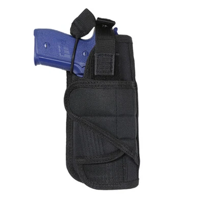 Funda táctica MOLLE negra derecha para pistolas GLOCK 17 19 19X 22 23 20 21 31 34 Foto 1 de 3