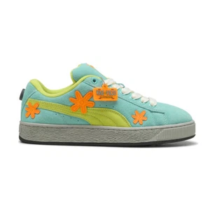 PUMA Suede Xl Scooby Doo Lace Up Mens Green Sneakers Casual Shoes 40079101 - Picture 1 of 6