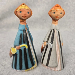 Mädchen mit Regenschirm Judit Bolgar Cottagecore Mid-Centry Ungarn Kunstkeramik Keramik - Bild 1 von 14