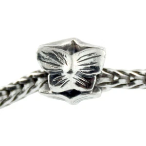 Authentic Trollbeads Sterling Silver 11320 Butterflies :1 - Picture 1 of 3