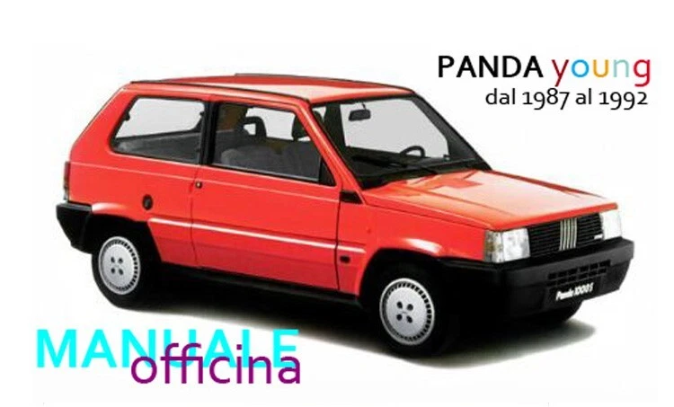 FIAT PANDA YOUNG -  1987 - 1992  - MANUALE OFFICINA - in italiano  - Immagine 1 di 1