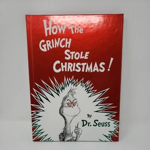 Wie der Grinch Weihnachten stahl von Dr. Seuss Grolier Buch Club Edition Hardcover - Bild 1 von 6