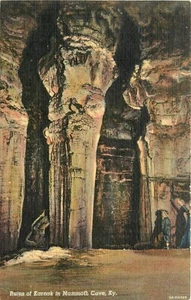 Postal Ruinas de Karnak en Mommoth Cave Kentucky - Imagen 1 de 2