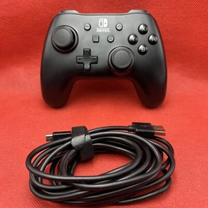 Nintendo Switch Wired Controller PowerA Schwarz ohne Karton - Bild 1 von 3