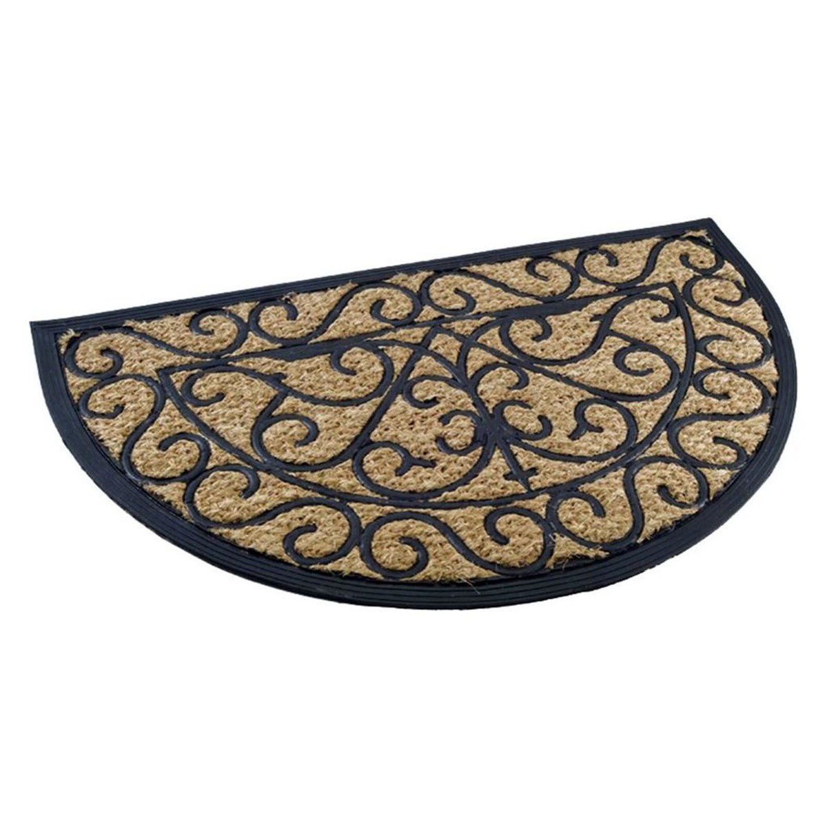 Stylische Halbrunde Fußmatte - Perfekter Schmutzfänger Für Deine Eingangstür