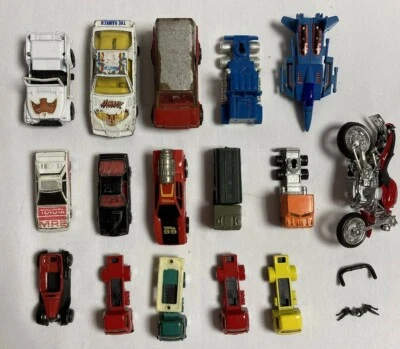 Diecast Cars Trucks Lot Of 16 For Parts Or Repair Vintage - Image 1 of 4