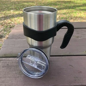 Tumbler Handle and Lid Set - For 30 Oz. YETI, Members Mark, Ozark Trail Tumblers - Picture 1 of 12