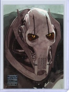 2009 Topps Star Wars Galaxy 4 "GENERAL GRIEVOUS" Base Set Card #76
