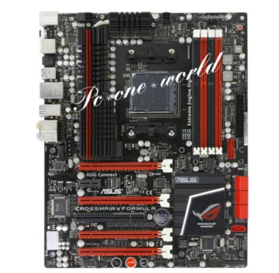 Asus Crosshair V Formula Motherboard Socket AM3+ AMD 990FX DDR3 DIMM ATX - Photo 1/4