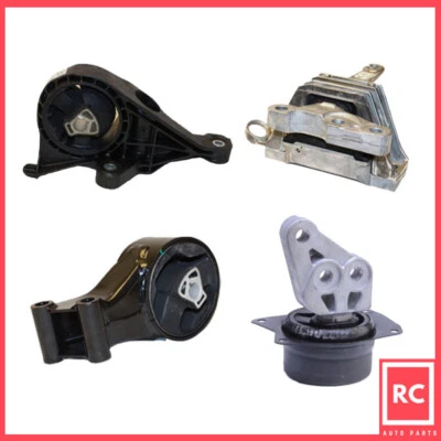 Motor & Trans Mount 4PCS Set Fit 2013-2019 Cadillac XTS 3.6L FWD for Auto Trans - Image 1 of 4