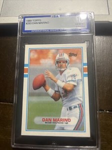 1989 Topps DAN MARINO #293 PSA 10 GEM MINT Graded Card NFL Miami Dolphins HoF