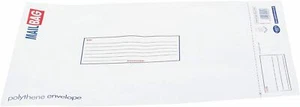 Polythene Mailing Bags Medium Size 24cm x 32cm - Tear & Weatherproof - Pack 25 - Picture 1 of 1