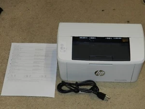 HP LaserJet Pro M15W Wireless Laser Printer W/Toner Page Count 1342 Only - Picture 1 of 2