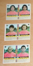 ED.MUNDICROMO LE CARDE DEL FOOTBALL 2000/2001 ANCONA 3 CARD ORIGINAL!!!!
