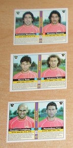 ED.MUNDICROMO LE SCHEDE DEL CALCIO 2000/2001  ANCONA  3  CARD  ORIGINALE !!!!!