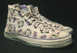 thick white converse