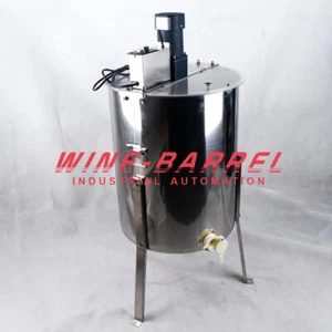 220V Stainless Steel Honey Extractor Electric 4 Frame Beekeeping Equipment Drum - Picture 1 of 1