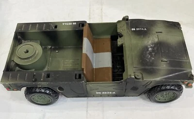 Micro Machines Galoob Jumbo Toys 1998 de colección ejército militar Jeep 13 1/2" Foto 1 de 4
