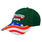 Camo Cotton Trump Supporters Hat US Flag Hats Baseball Cap Trump 2024 Caps