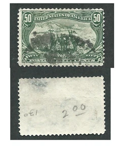 Scott 291, 50c Trans-Missississippi, Western Mining Prospector, Fine-VF, gebraucht, MD - Bild 1 von 1