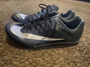 Größe 11,5 - Nike Zoom Rival Black Metallic Silver Brandneu 🔥🔥🔥🔥 - Bild 1 von 6
