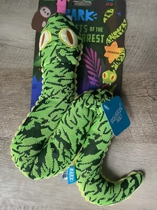 Bark Secrets Of The Rainfurrest Ssssssteve Snake Dog Toy - Picture 1 of 2