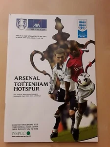 Arsenal v Tottenham Hotspur 2000/01 FA Cup Semi Final @ Old Trafford - Picture 1 of 1