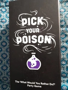 Pick Your Poison Card Game: The "What Would You Rather Do?" Party Game - Picture 1 of 8