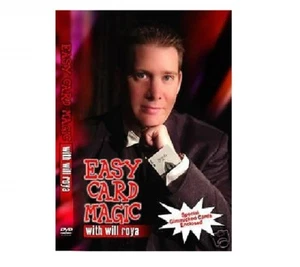 Magic  Easy Card Magic DVD by Will Roya DVD w/ Cards - Imagen 1 de 1
