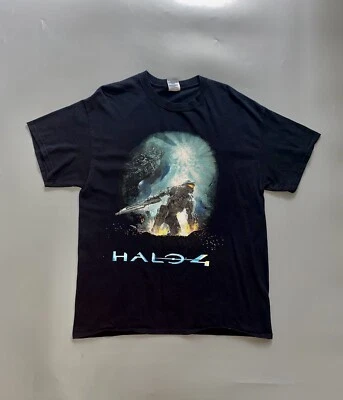 Vintage Y2K Halo 4 Xbox video game graphic t shirt faded - Image 1 of 4