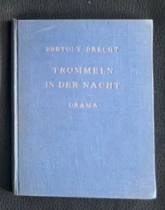 BERTOLT BRECHT : TROMMELN IN DER NACHT ORIGINAL 1924 - Bild 1 von 1
