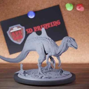 Dinosaur Walk Miniature Monster Mini Dungeons and Dragons DnD 5e TTRPG - Picture 1 of 8