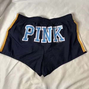 Pantaloncini Victoria’s Secret ROSA donna XS atletica corsa jogging palestra blu giallo - Foto 1 di 11
