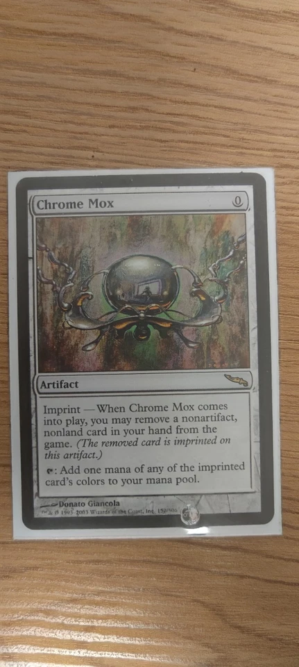 MTG - Chrome mox Englisch Mirrodin Rare! Top Zustand Sammlerstück - Bild 1 von 1