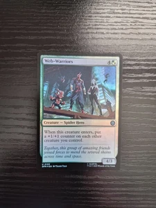 MTG Marvel's Spider-Man - Web-Warriors (159) - Uncommon - FOIL - NM/MT - Picture 1 of 1