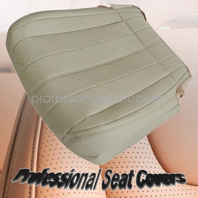 Cubierta de asiento de cuero tostado inferior de pasajero para Infiniti FX35 FX37 FX50 09-17 Foto 1 de 4