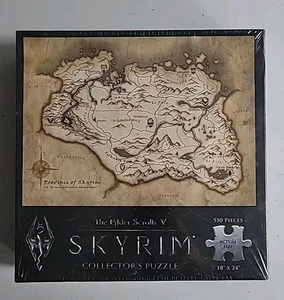 Skyrim Alduin's Wall Jigsaw Puzzle 1000 Pcs | The Elder Scrolls V | [NEW/SEALED] - Picture 1 of 7