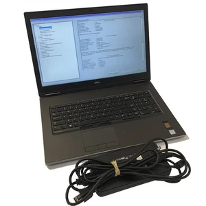 Dell Precision 7740 Laptop i7-9850H 2,60GHz 512GB SSD 16GB RAM RTX 3000 Win 11 - Bild 1 von 8