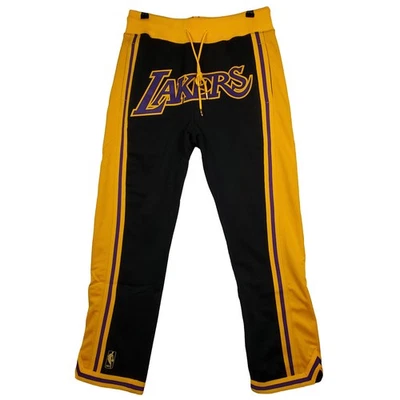 Just Don LA Lakers Mitchell & Ness NBA Small Jersey Pants Black Yellow NWT - Image 1 of 4
