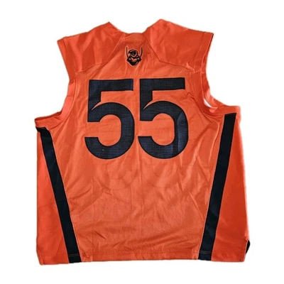Camiseta deportiva de lacrosse Nike Virginia Cavaliers 55 para hombre L naranja DC7640 camisa sin mangas Foto 1 de 4