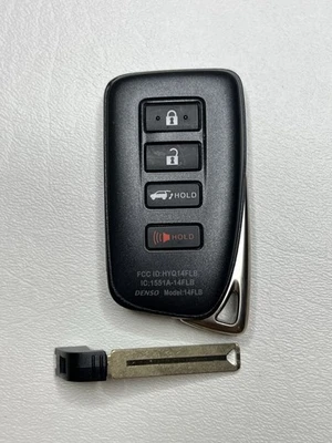 LEXUS RX 2022 OEM SMART KEY LESS ENTRY REMOTE FOB HYQ14FLB UNCUT HATCH TESTED - Image 1 of 4