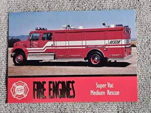 1993 FAMA Bon Air Series 1 #86 Super Vac Medium Rescue Cy-Fair, Texas - Picture 1 of 2