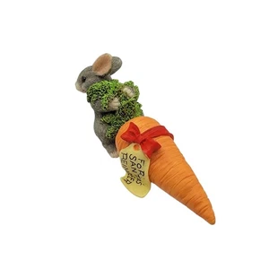 Bezaubernder Schwanz Snack für Weihnachtsmann Rentier Kaninchen Rentner Silvestri Figur - Bild 1 von 7