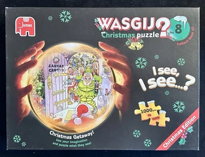 Wasgij? Christmas Puzzle #8 ~ Christmas Getaway! ~ Complete ~ FREE POSTAGE - Image 1 of 3