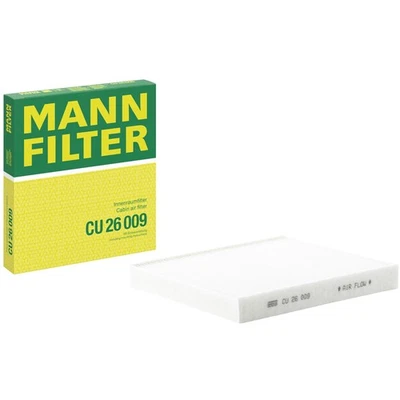MANN-FILTER CU 26 009 Innenraumfilter Pollenfilter für VW Touran (5T1) - Bild 1 von 4