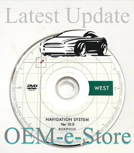 2008 2009 2010 2011 Subaru Impreza WRX STI Navigation DVD WEST US Map 10. Update - Picture 1 of 3