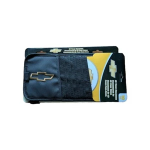 New Chevrolet Black Plasticolor GM 10 CD Visor Organizer - Picture 1 of 3
